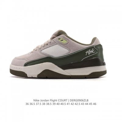 Nike Jordan Flight Court, a stylish, casual, non-slip, and durable low-top sneak