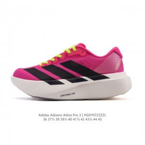 Adidas Adizero Adios Pro 3 Durable, Shock-Absorbing Professional Running Shoes f