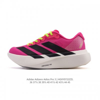 Adidas Adizero Adios Pro 3 Durable, Shock-Absorbing Professional Running Shoes f