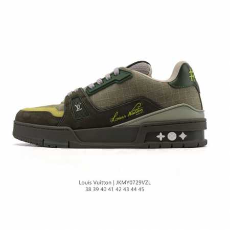 Louis Vuitton LV Louis Vuitton sneakers, fashionable sneakers with trendy thick - Click Image to Close