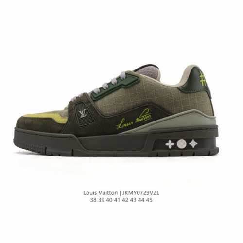 Louis Vuitton LV Louis Vuitton sneakers, fashionable sneakers with trendy thick