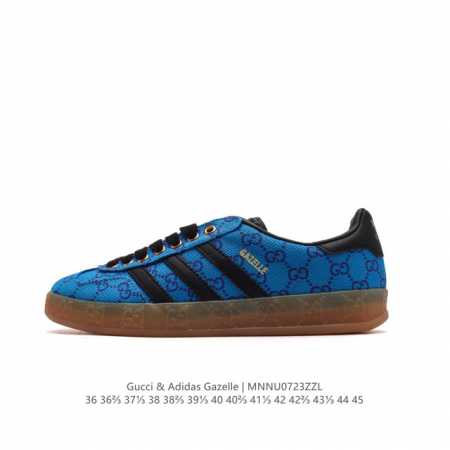 Adidas Originals X Gucci Gazelle , Adidas X Gucci - 80 90 , gazelle trefoil Hq8 - Click Image to Close