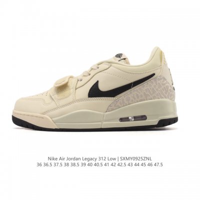 Corporate Nike Air Jordan Legacy 312 Low-Top Sneakers. Who doesn't love the coo