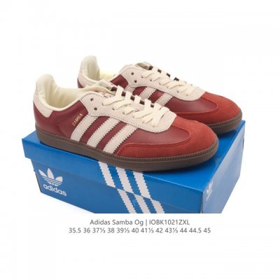 Adidas Originals Samba Og Shoes, classic white sneakers, T-toe shoes for men and