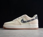 Air Force 1 07 Paisley Swoosh # # DJ4631-200 SIZE 36 36.5 37.5 38 38.5 39 40 40