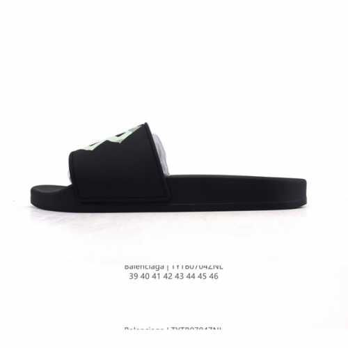 Company-level Balenciaga slippers, home leisure slippers, beach slippers, men's