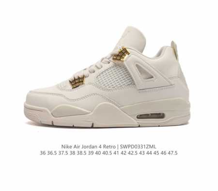 Nike Air Jordan 4 Retro Og aj4 4 Air Sole Aq9129- 36 36.5 37.5 38 38.5 39 40 40 - Click Image to Close