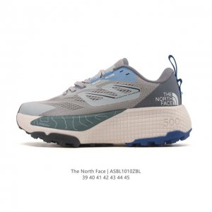 Company-grade outdoor dad sneakers, low-top The North Face, thick-soled running