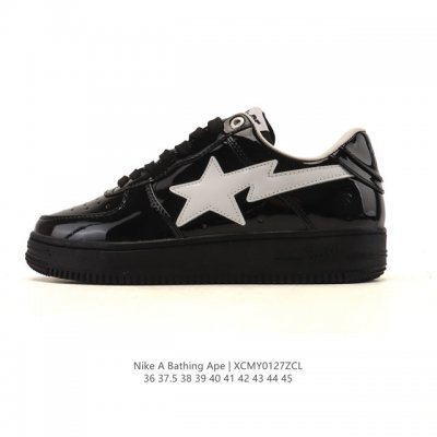 Bathing Ape unisex retro sneakers, upgraded from the original last and paper ver