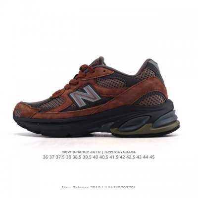 Corporate New Balance 2010 British-made distressed shoes, solid color velvet sn