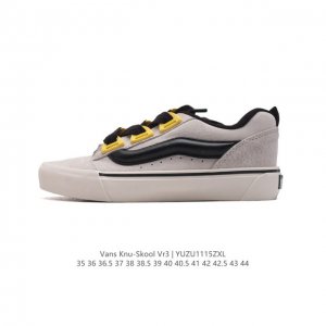Vans Knu-Skool Vr3 Lx logo Vans knuskool imranpotato og 35-44 Yuzu1115
