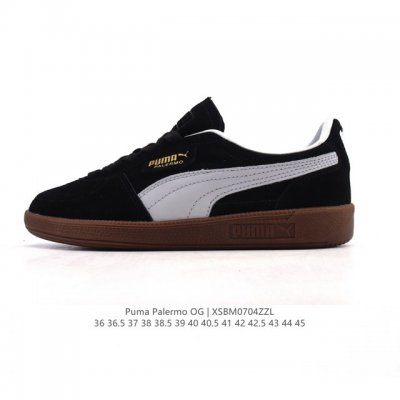 Puma Palermo Og non-slip wear-resistant low-top Army Trainer sneakers for men an