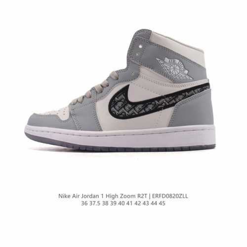 Nike Jordan Dior x Air Jordan 1 High Og "Dior collaboration" Aj1 high-top casua