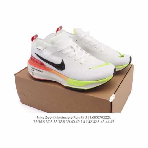 Nike Zoomx Invincible Run Fk 3 functional style sports shoes thick sole height-