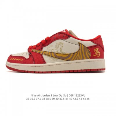 Company-grade Nike Air Jordan 1 Low Og Sp Military Blue AJ1 (Reverse Swoosh) 20