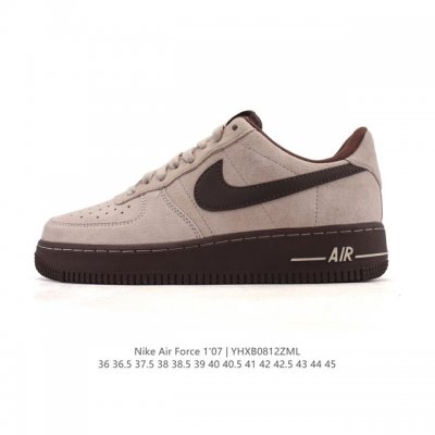 New Af1 Nike Air Force 1 '07 Low Air Force One cushioned, thick-soled, height-e