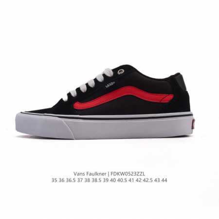 Vans Faulkner Classic Low-Top Versatile Retro Vulcanized Campus Style Trendy Cas - Click Image to Close