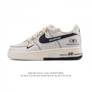 Company-level Af1 Nike Air Force 1 '07 Low Air Force One white shoes deconstruc