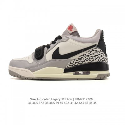 Company-grade Nike Air Jordan Legacy 312 Low-top Sneakers. The Air Jordan 312 is