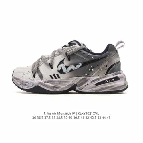 Company-grade Nike Air Monarch Iv men's and women's training shoes, chunky sole,