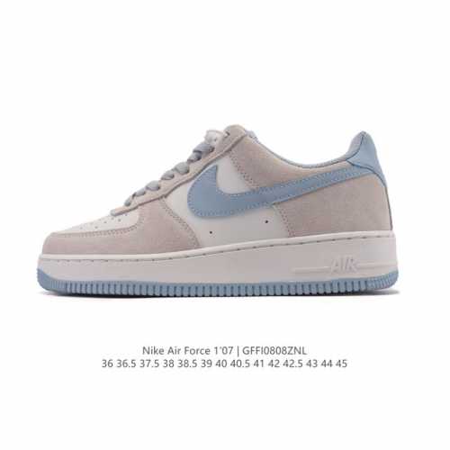 New Af1 Nike Air Force 1 '07 Low, a versatile sneaker with a thick, cushioned s