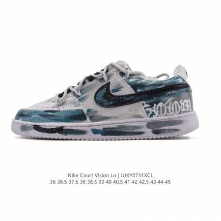 Nike Court Borough Low low-top sneakers for men and women, featuring deconstruct - Click Image to Close