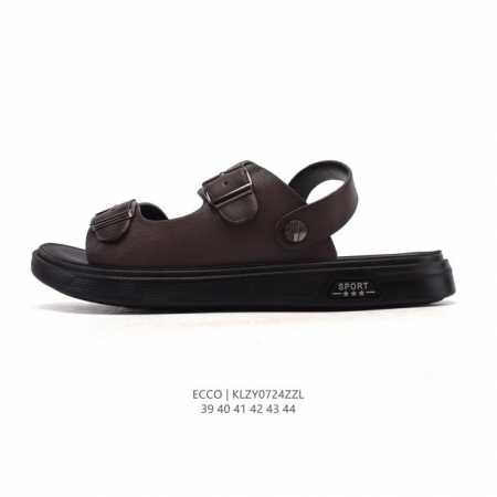 Ecco Biarritz series sandals, breathable, lightweight, non-slip, casual, men's c - Click Image to Close