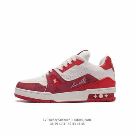 Louis Vuitton Lv 3D logo lv louis Vuitton Trainer Sneaker Low 38-45 Lkjk0602Xbl - Click Image to Close