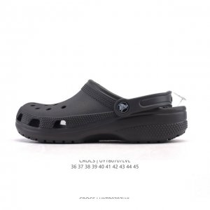 Crocs Beach Hole Shoes Men's and Women's Casual Thick-soled Height-enhancing San