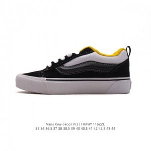 Vans Knu-Skool Vr3 Lx logo Vans knuskool imranpotato og 35-44 Frkw1116Zzl