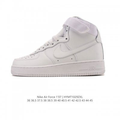 Nike Air Force 1 '07 High-Top Velcro Sneakers with Air Cushion, 2025 New Style,
