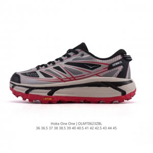 Corporate-level Hoka One One X Moncler thick-soled height-enhancing dad shoes, l