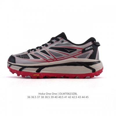 Corporate-level Hoka One One X Moncler thick-soled height-enhancing dad shoes, l