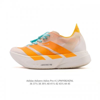 Adidas Adizero Adios Pro 4 Comfortable, Non-Slip, and Durable Low-Top Casual Run