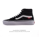 Vans Vans Classic Series Sk8-Mid mid-cut canvas splicing shoes casual sports vul