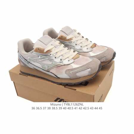 Company-grade Mizuno Retro Fashion Casual Comfortable Shock-Absorbing Running S - Click Image to Close