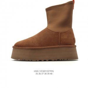 Company-grade Ugg snow boots, mid-top, fashionable, comfortable women's shoes,