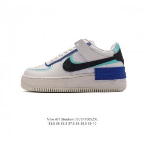Nike Af1 Af1 Nike Air Force 1 Shadow Sacai X Nike Swoosh Air Fb1857-111 35.5-40