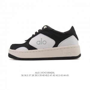 Alo Yoga Recovery Mode Comfortable and Simple White Sneakers, Non-slip and Wear-