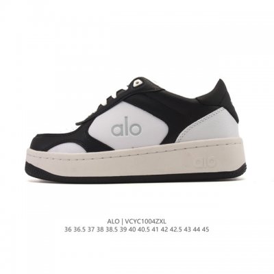 Alo Yoga Recovery Mode Comfortable and Simple White Sneakers, Non-slip and Wear-
