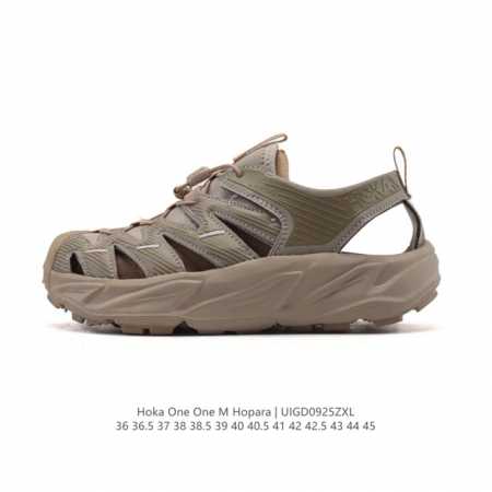The company-grade Hoka One One Hopara 2nd Generation outdoor sandal, the Hopara - Click Image to Close