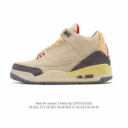 Nike Air Jordan 3 Retro Series, a mid-top basketball shoe featuring the reverse - Click Image to Close