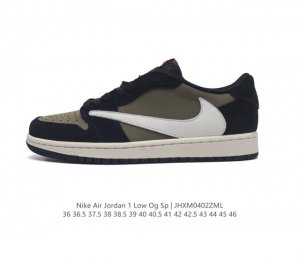 Nike Air Jordan 1 Low Og Sp Military Blue Aj1 1 Aj1 1 Aj1 1 Ts Swoosh Dm7866 36