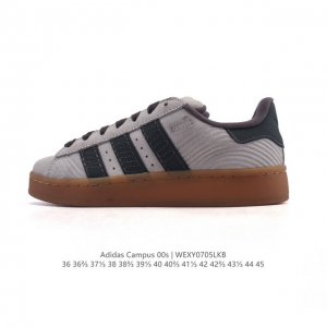 Adidas. Clover Campus 00S suede bread shoes retro casual sneakers. Millennium ba