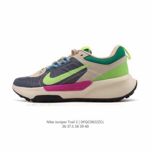 Nike Juniper Trail 2 Trail Running Shoes, Retro Training Shoes, Cushioned Lightw