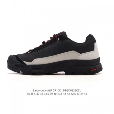 New, corporate-grade Salomon X-Alp is a low-top off-road running shoe from Salo