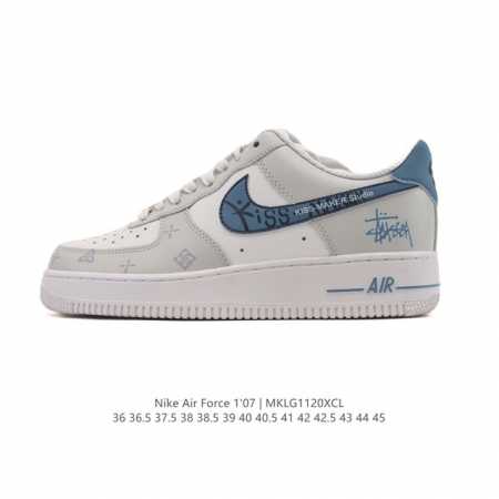 Company-grade Nike Air Force 1 '07 Low, 2025 new style, thick-soled, height-inc - Click Image to Close