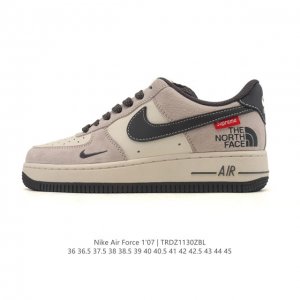 Nike Air Force 1 '07 Low, a versatile, platform, low-top, casual athletic sneak