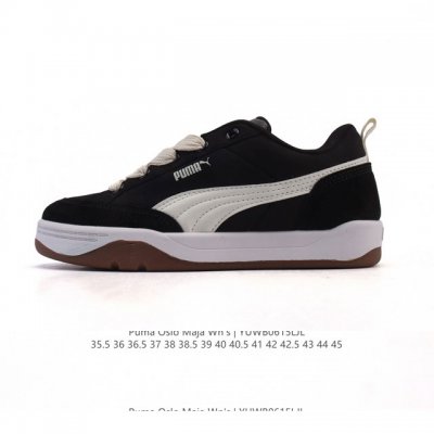 Special Price Puma Oslo Maja Wn's 2025 New White Shoes Thick Sole Heightened Spo