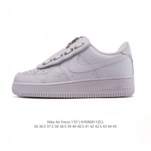Nike Air Force 1 '07 Low Air Force One white cushioned sneakers, a versatile, l
